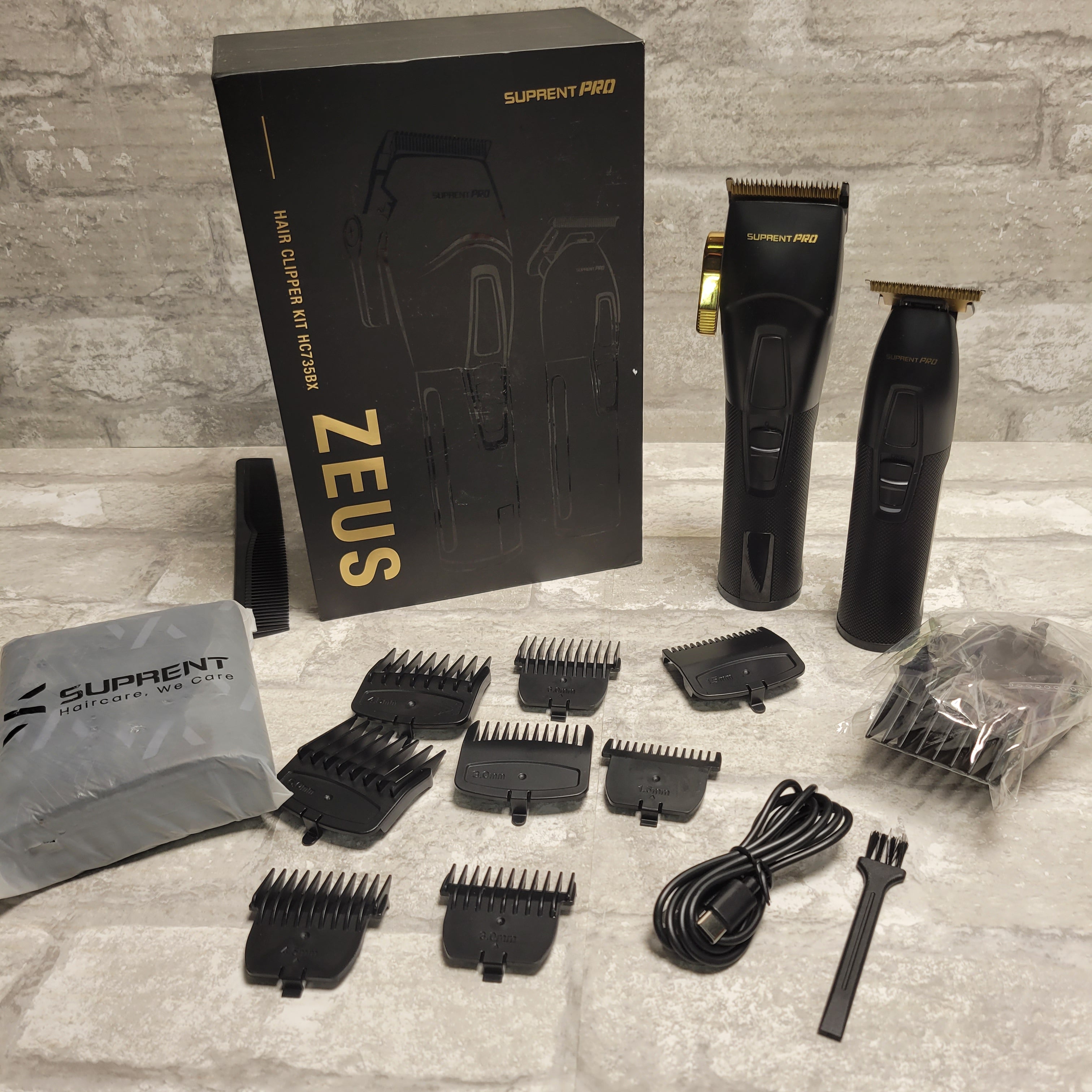 SUPRENT Professional Hair Clippers for Men HC735BX (8051258851566)